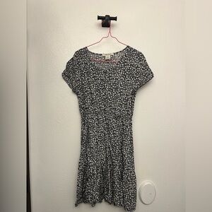 Passport Black and White Floral Dress